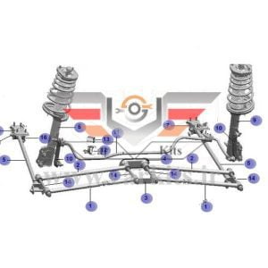 میل تعادل عقب جی 5